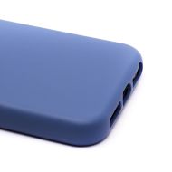 Чехол для Apple iPhone 5 силиконовый Soft Touch 2 <синий>