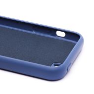 Чехол для Apple iPhone 5 силиконовый Soft Touch 2 <синий>