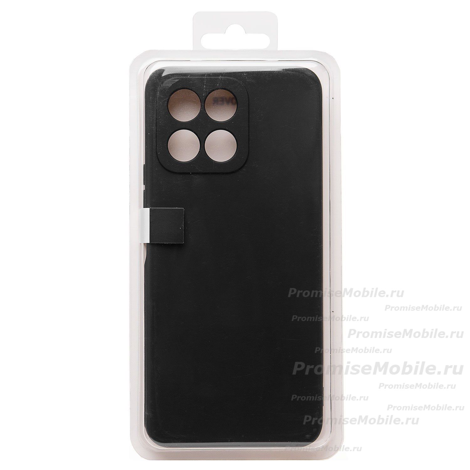 Чехол для Huawei Honor X6 силиконовый Soft Touch 4 <черный> ― 
