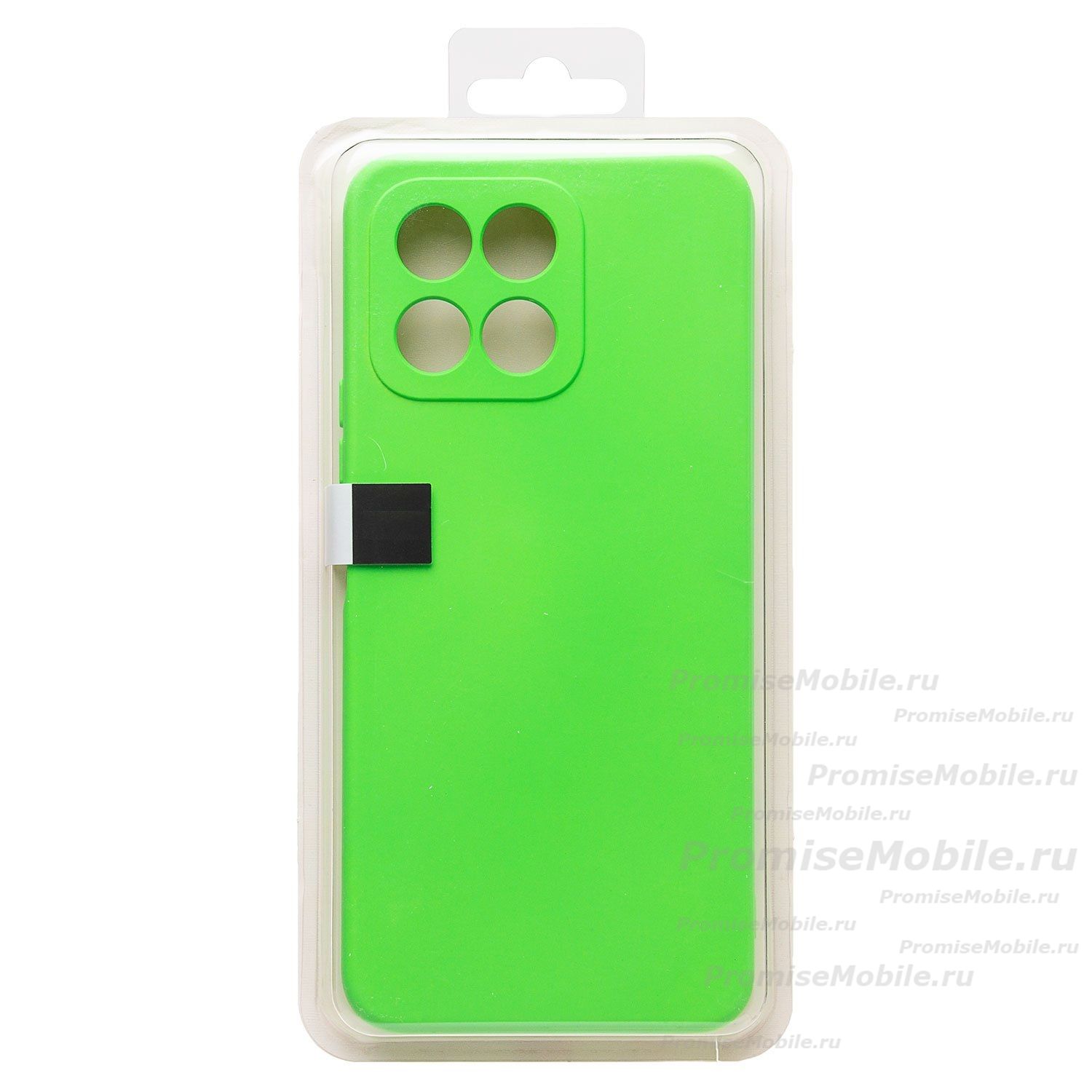Чехол для Honor X8 5G (VME-N41) силиконовый Soft Touch 4 <зеленый> ― 