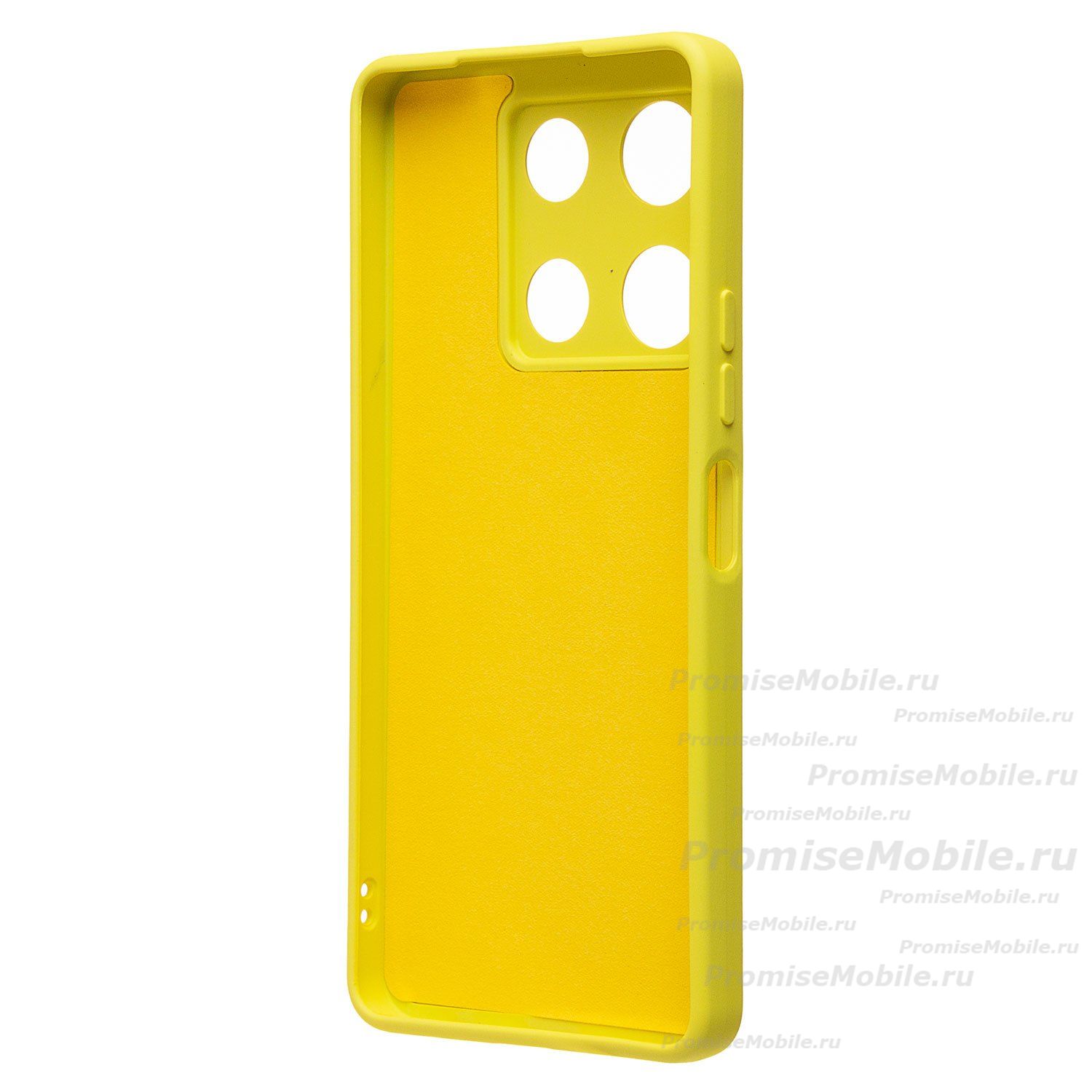 Чехол для Infinix Note 30 Pro (X678B) силиконовый Soft Touch 4 <желтый> ― 