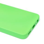 Чехол для Realme RMX3710 силиконовый Soft Touch 4 <зеленый>