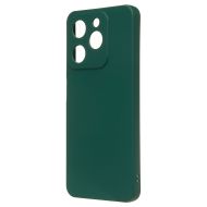Чехол для Realme RMX3939 силиконовый Soft Touch 4 <темно-зеленый>