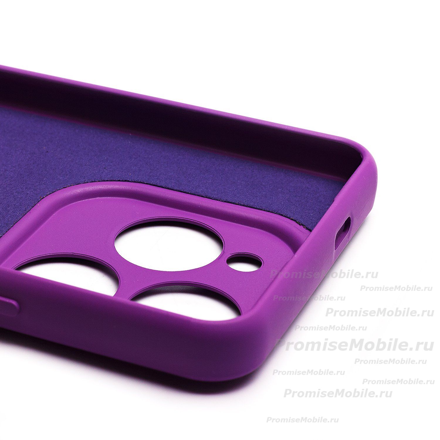 Чехол для Tecno Spark 20 Pro (KJ6) силиконовый Soft Touch 4 <фиолетовый> ― 