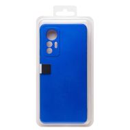Чехол для Xiaomi 12 силиконовый Soft Touch 4 <темно-синий>