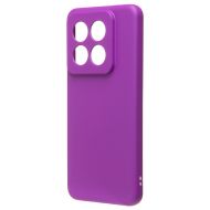 Чехол для Xiaomi 14 Pro силиконовый Soft Touch 4 <фиолетовый>
