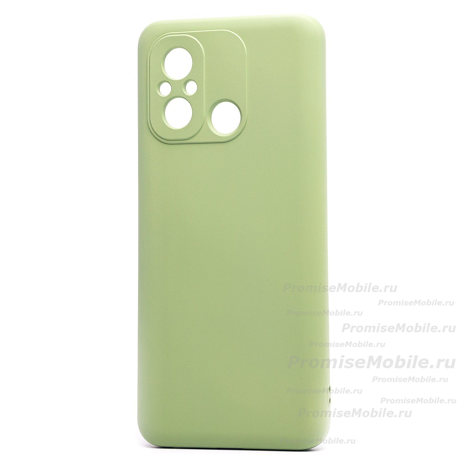 Чехол для Xiaomi Redmi 12C силиконовый Soft Touch 4 <светло-зеленый> ― 