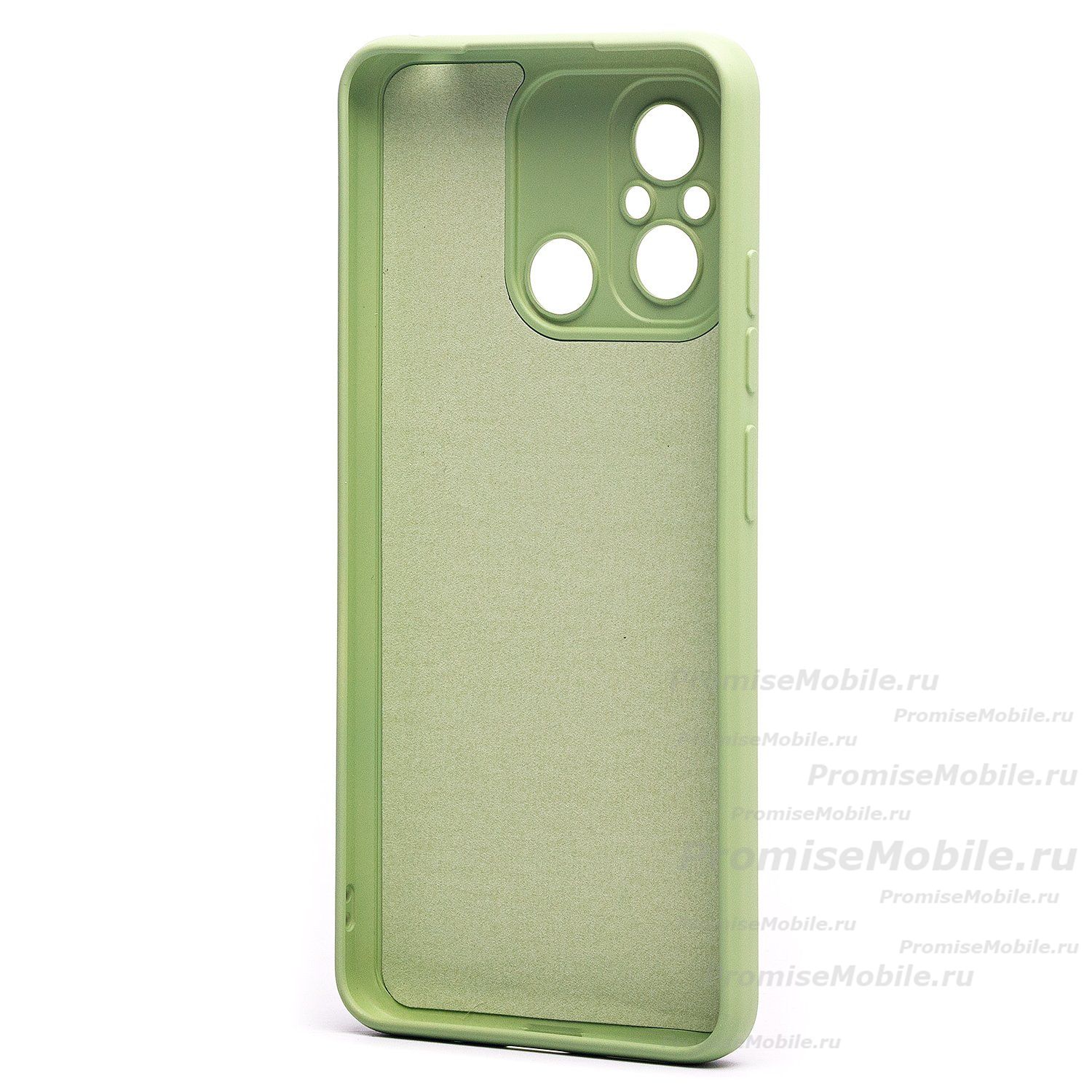 Чехол для Xiaomi Redmi 12C силиконовый Soft Touch 4 <светло-зеленый> ― 