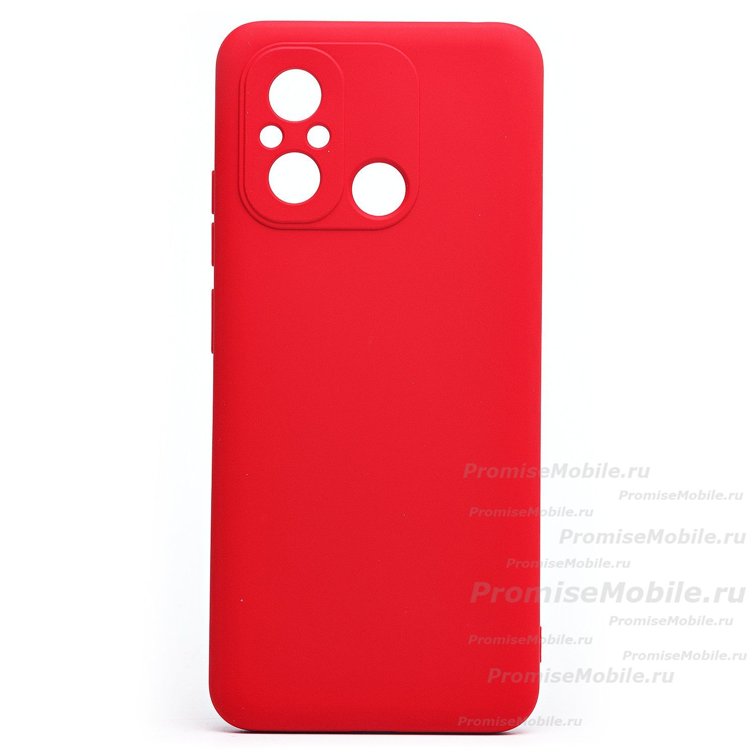 Чехол для Xiaomi Redmi 12C силиконовый Soft Touch 4 <красный> ― 