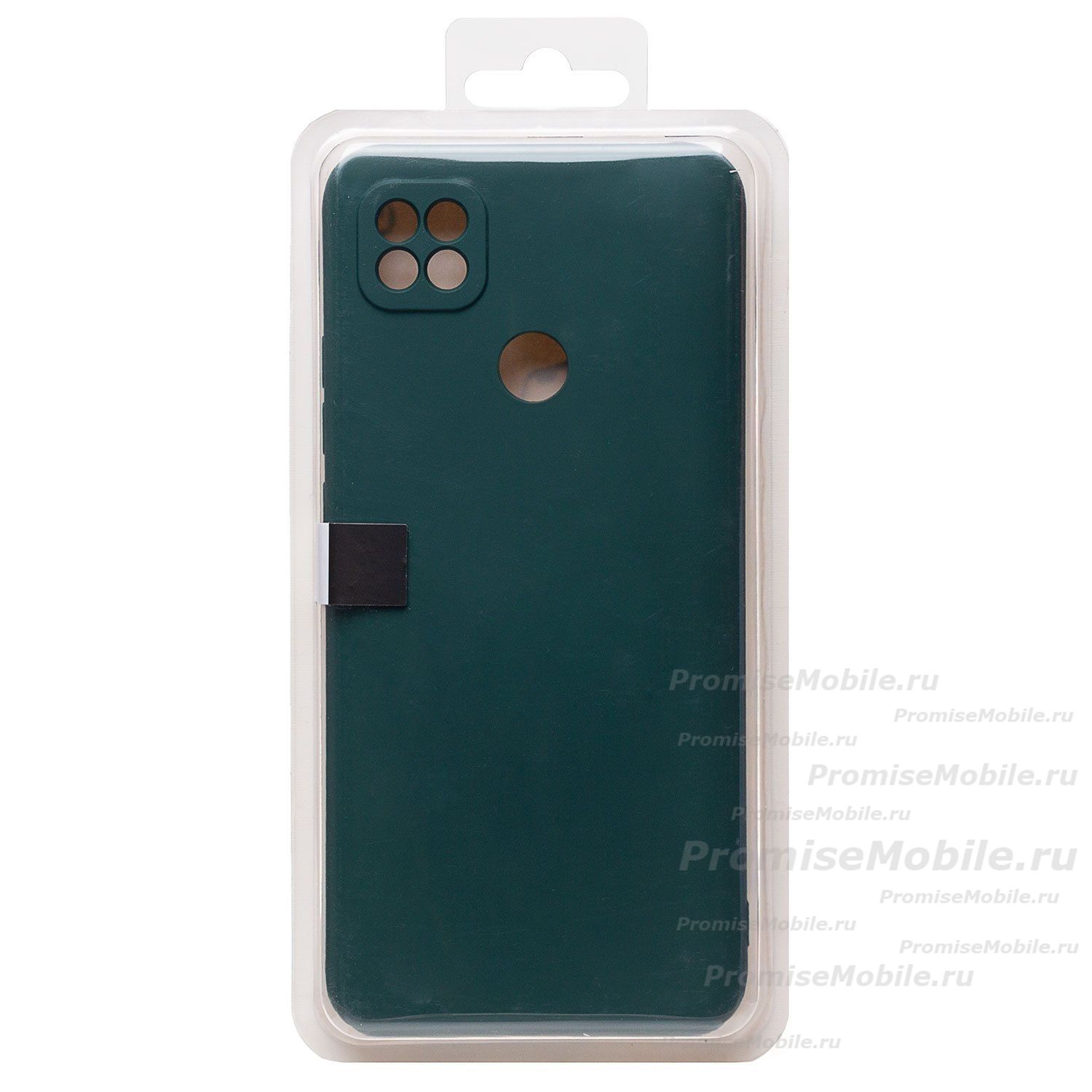 Чехол для Xiaomi Redmi 10A силиконовый Soft Touch 4 <темно-зеленый> ― 