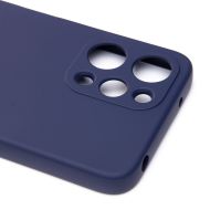 Чехол для Xiaomi 23053RN02Y силиконовый Soft Touch 4 <темно-синий>