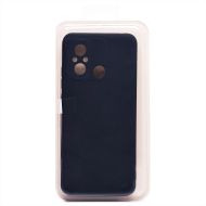 Чехол для Xiaomi Redmi 12C силиконовый Soft Touch 4 <черный>