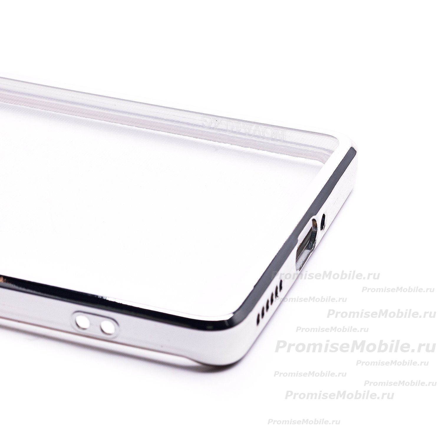 Чехол для Huawei Nova 10 силиконовый ультратонкий Pilot <серебристый> ― 