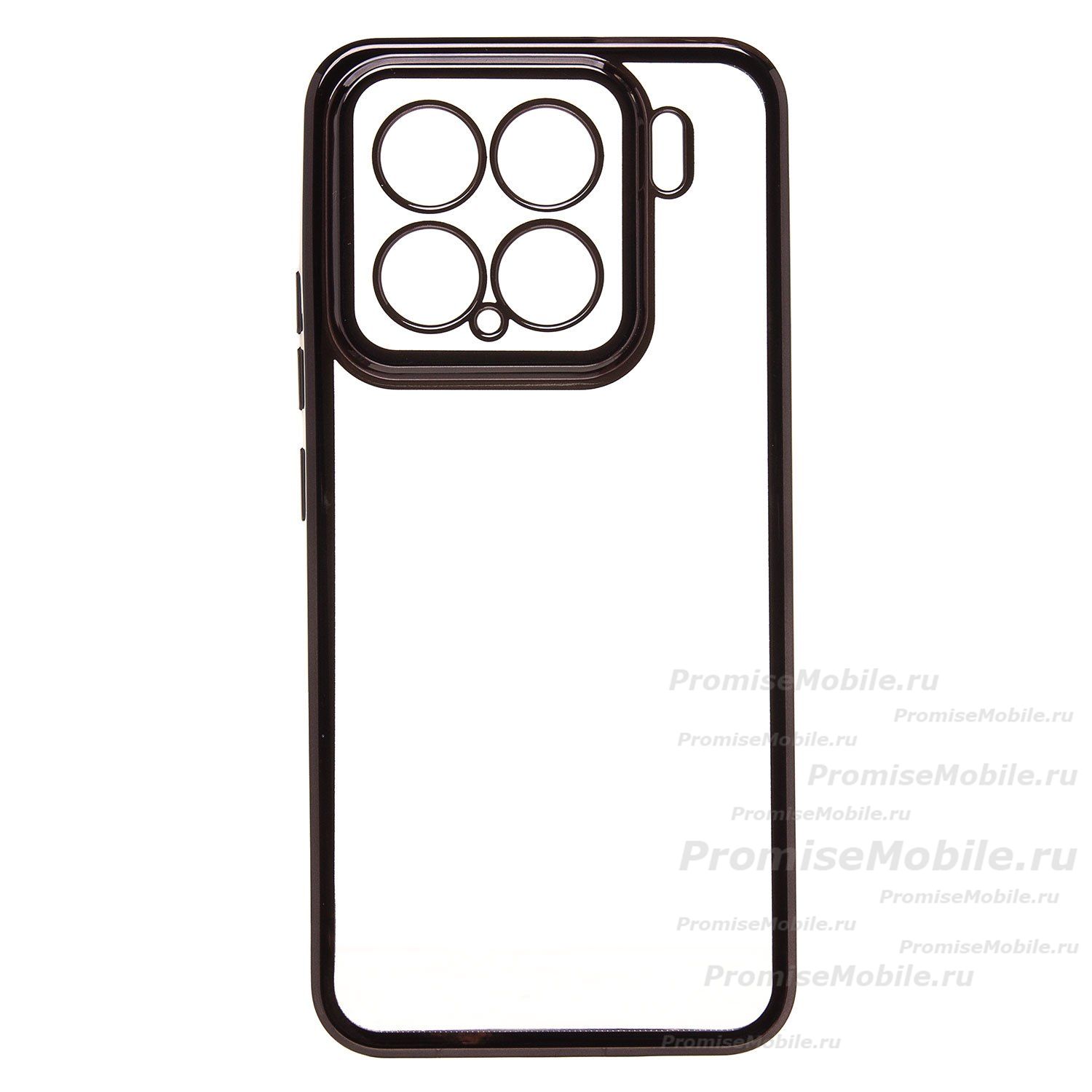 Чехол для Xiaomi 15 силиконовый ультратонкий Pilot <черный> ― 