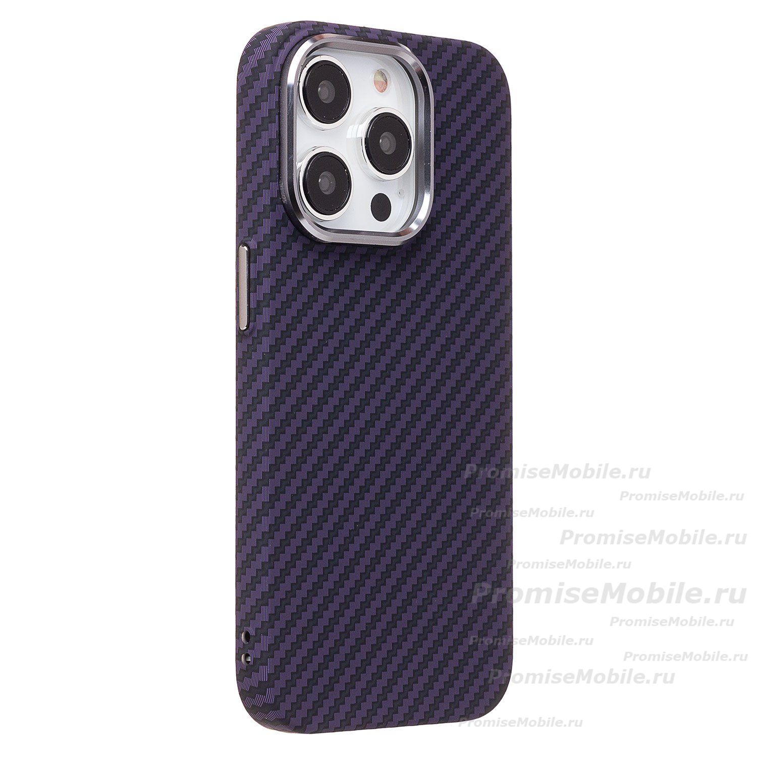 Чехол для Apple iPhone 14 Pro пластиковый Luxo Carbon (рис. 119) ― 