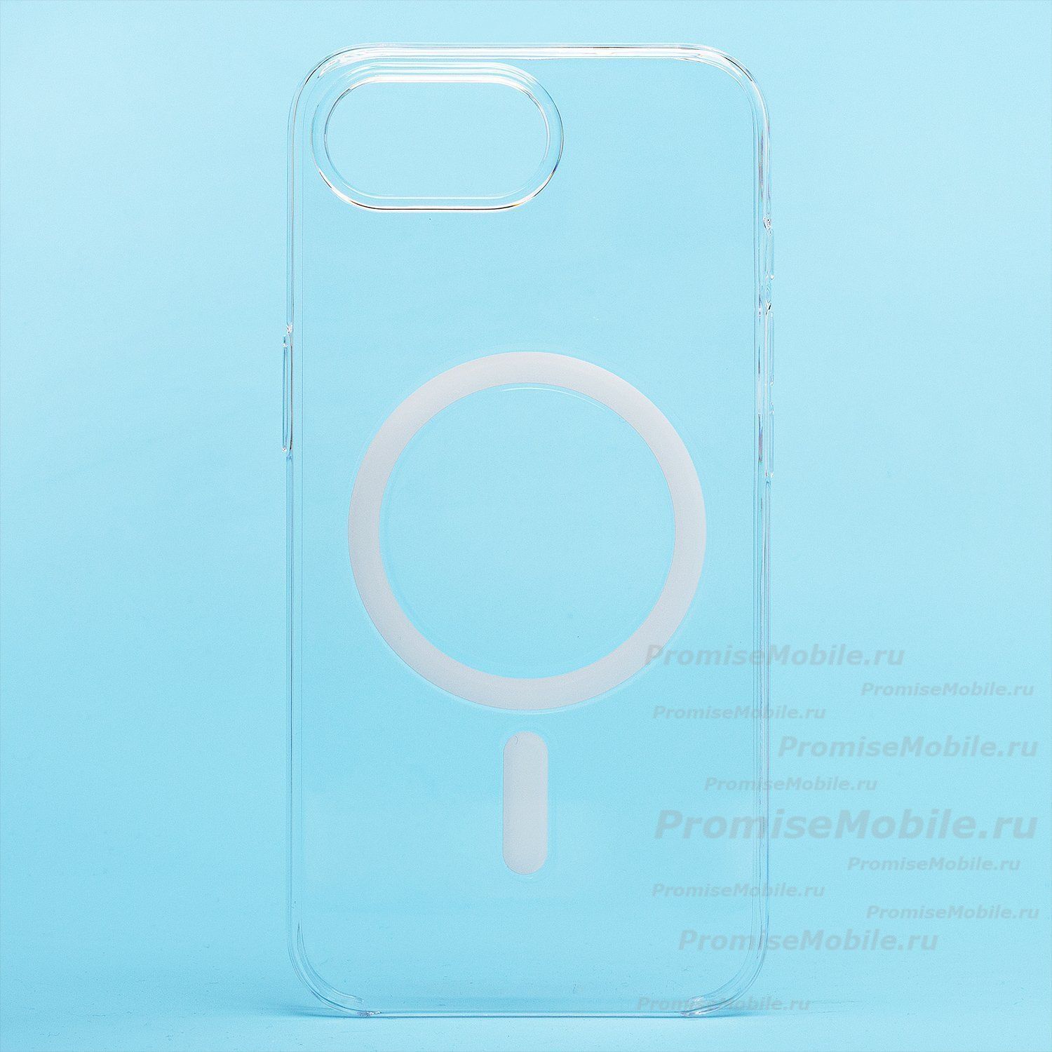 Чехол для Apple iPhone 16e пластиковый MagSafe Сlear Сase <прозрачный> (премиум) ― 