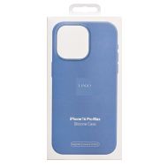 Чехол для Apple iPhone 16 Pro Max силиконовый MagSafe (анимация работает) <фиолетово-голубой> (премиум)