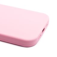 Чехол для Apple iPhone 15 силиконовый Soft Touch <светло-розовый> (премиум)