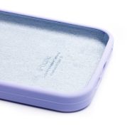 Чехол для Apple iPhone 15 Plus силиконовый Soft Touch <пастельно-пурпурный> (премиум)