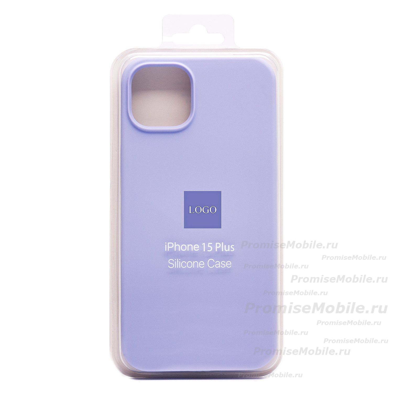 Чехол для Apple iPhone 15 Plus силиконовый Soft Touch <пастельно-пурпурный> (премиум) ― 