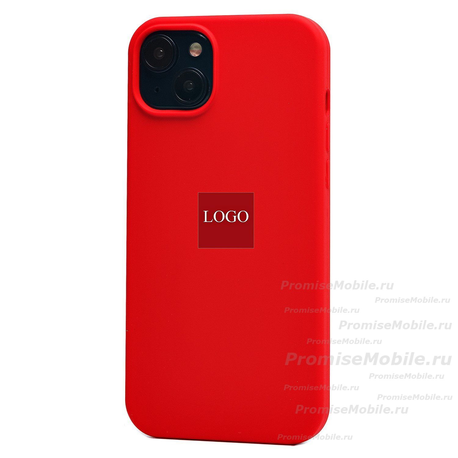 Чехол для Apple iPhone 15 Plus силиконовый Soft Touch <красный> (премиум) ― 