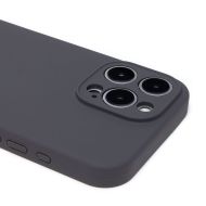 Чехол для Apple iPhone 16 Pro Max силиконовый Soft Touch <темно-серый> (премиум)
