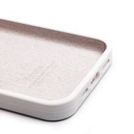 Чехол для Apple iPhone 16e силиконовый Soft Touch <белый> (премиум)