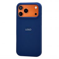 Чехол для Apple iPhone 18 Pro Max силиконовый Soft Touch <синий> (премиум)