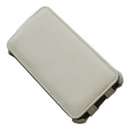 Чехол для HTC Sensation XL (X315e) флип кожзам №1 <белый>