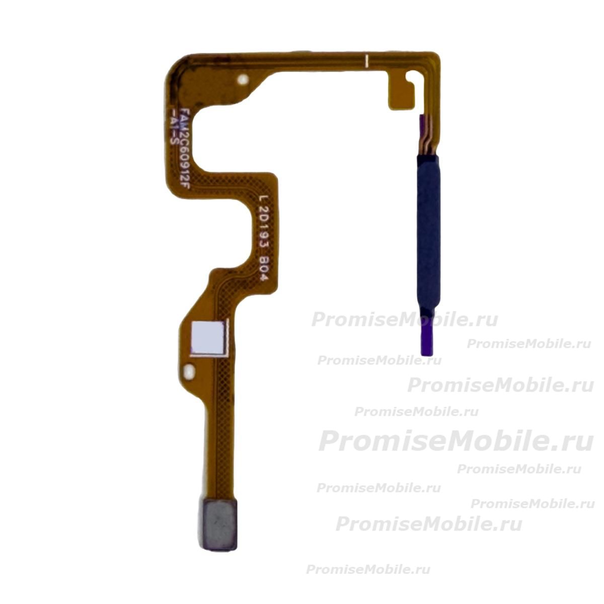 Шлейф для Honor X7a (RKY-LX1) на сканер отпечатка пальцев <черный> ― 