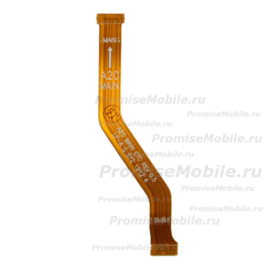 Шлейф для Samsung SM-A205F (Galaxy A20) основной межплатный ― 