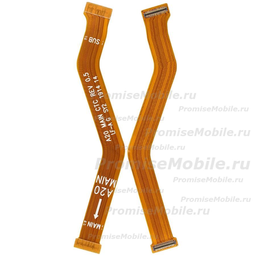 Шлейф для Samsung SM-A205F (Galaxy A20) основной межплатный ― 