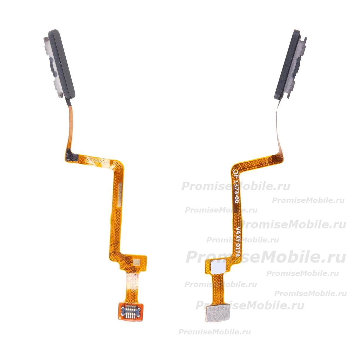 Шлейф для Xiaomi M2007J3SG на отпечаток пальца <черный> ― 
