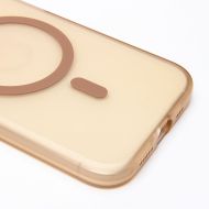 Чехол для Apple iPhone 15 пластиковый MagSafe №5 <золотой>