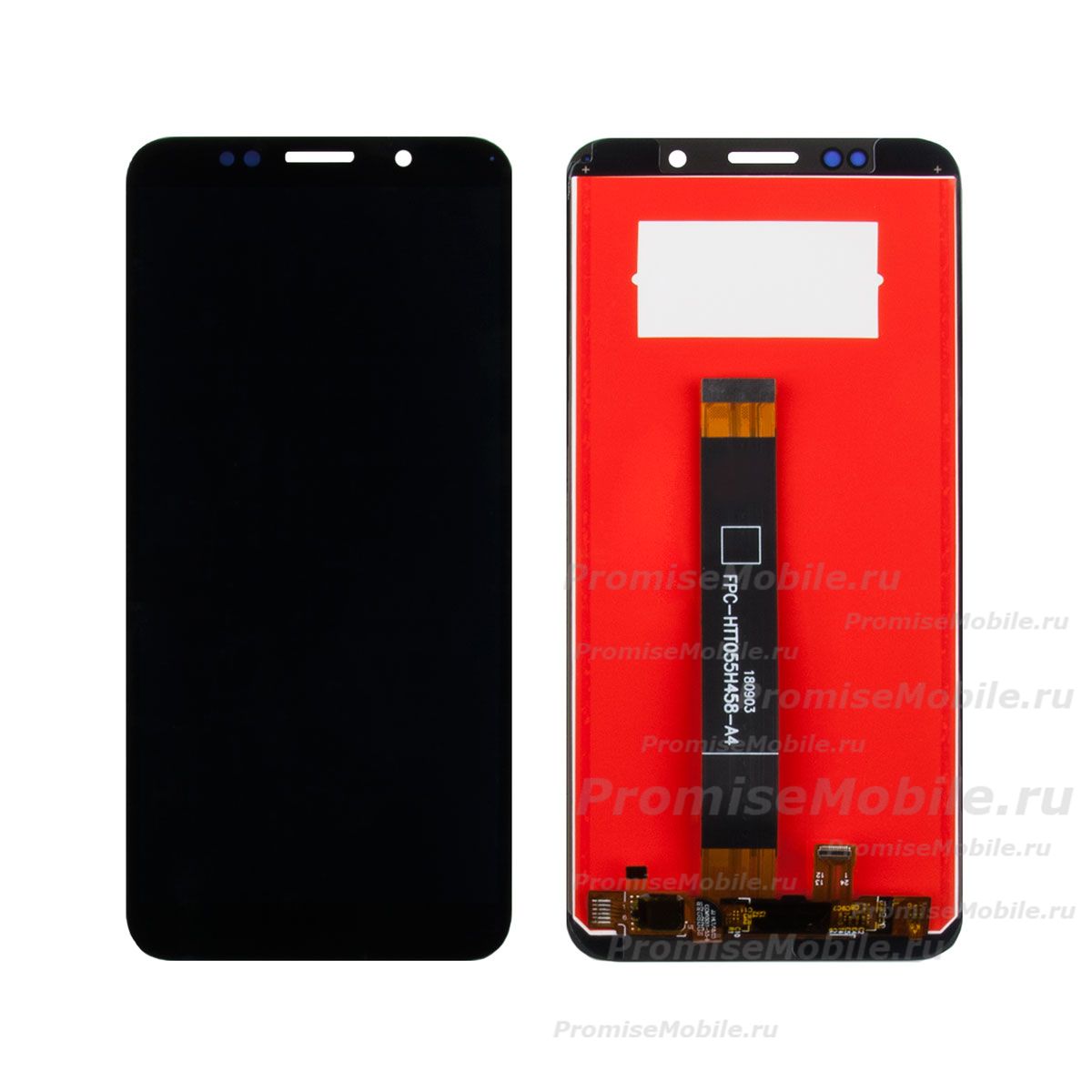 Дисплей для Huawei Y5 2018 в сборе с тачскрином <черный> ― 