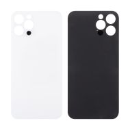Задняя крышка для Apple iPhone 12 Pro (широкий вырез под камеру) <белый>