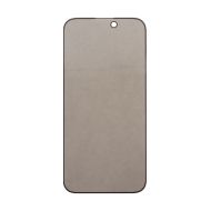 Защитное стекло для Apple iPhone 16 Pro Max (закаленное, полное покрытие, антишпион) <черный>