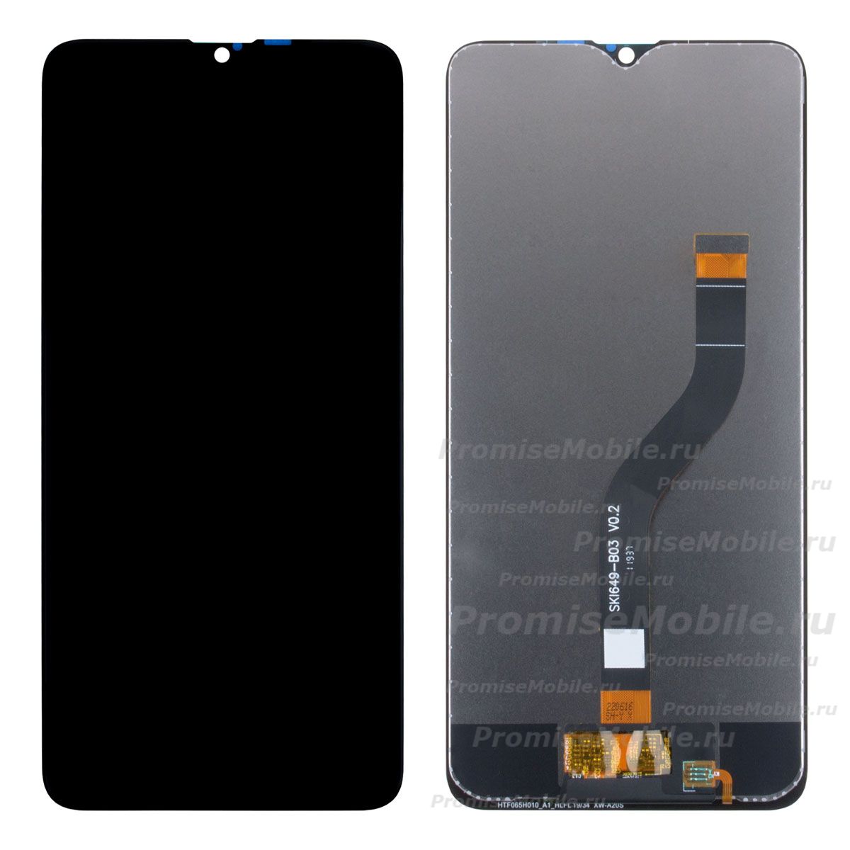 Дисплей для Samsung SM-A207F (Galaxy A20s) в сборе с тачскрином <черный> (оригинал) ― 