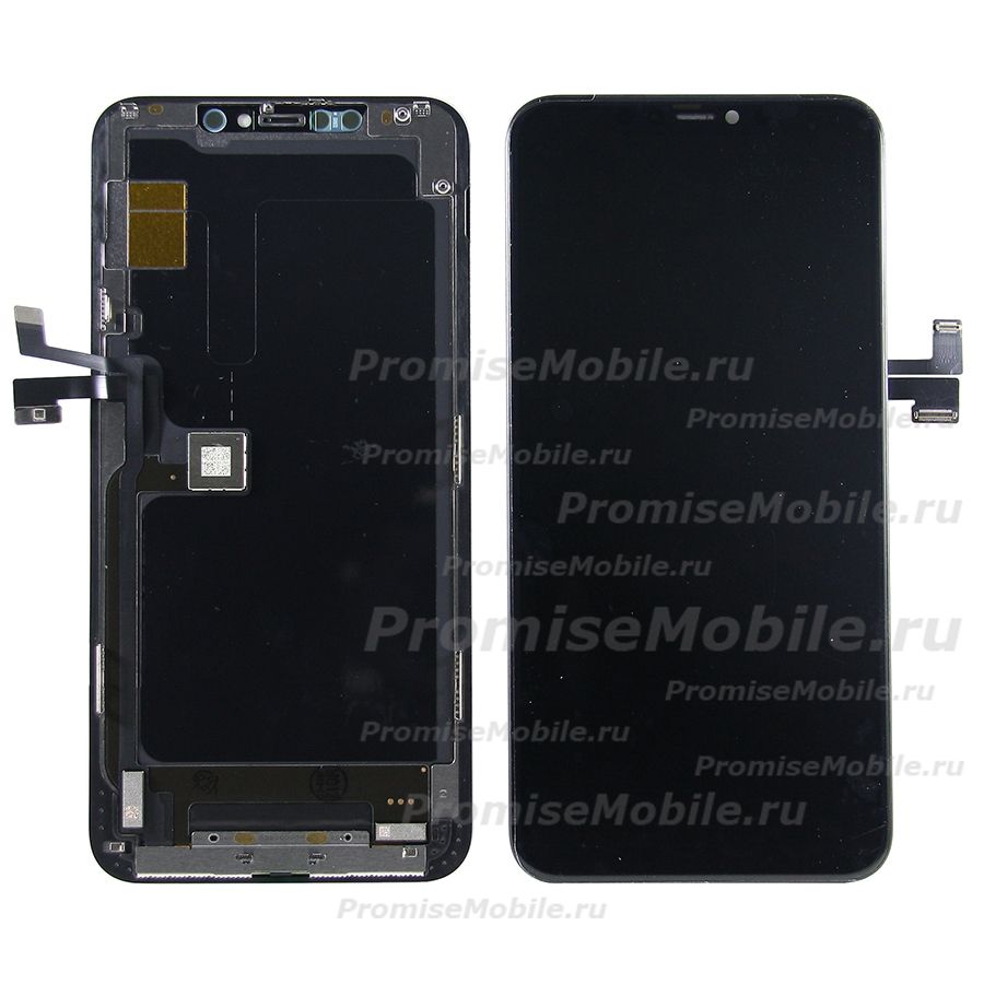 Дисплей для Apple iPhone 11 Pro Max модуль в сборе с тачскрином <черный> (оригинал) ― 