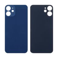 Задняя крышка для Apple iPhone 12 mini (широкий вырез под камеру) <синий>