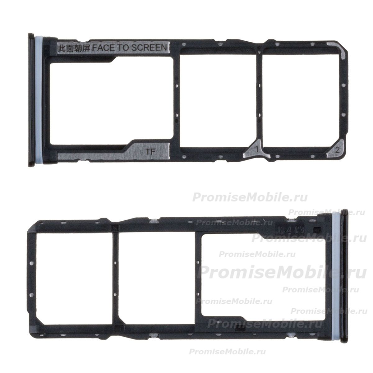 Лоток sim-карты для Xiaomi M1908C3JGG 2021 и карты памяти <черный> ― 