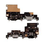 Плата нижняя для Xiaomi Mi5x на системный разъем, разъем гарнитуры и микрофон (оригинал)
