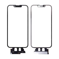 Стекло для Apple iPhone 13 в сборе с тачскрином и OCA пленкой <черный>