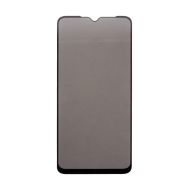Защитное стекло для Xiaomi Poco C40 (2.5D/антишпион, полная наклейка) <черный>
