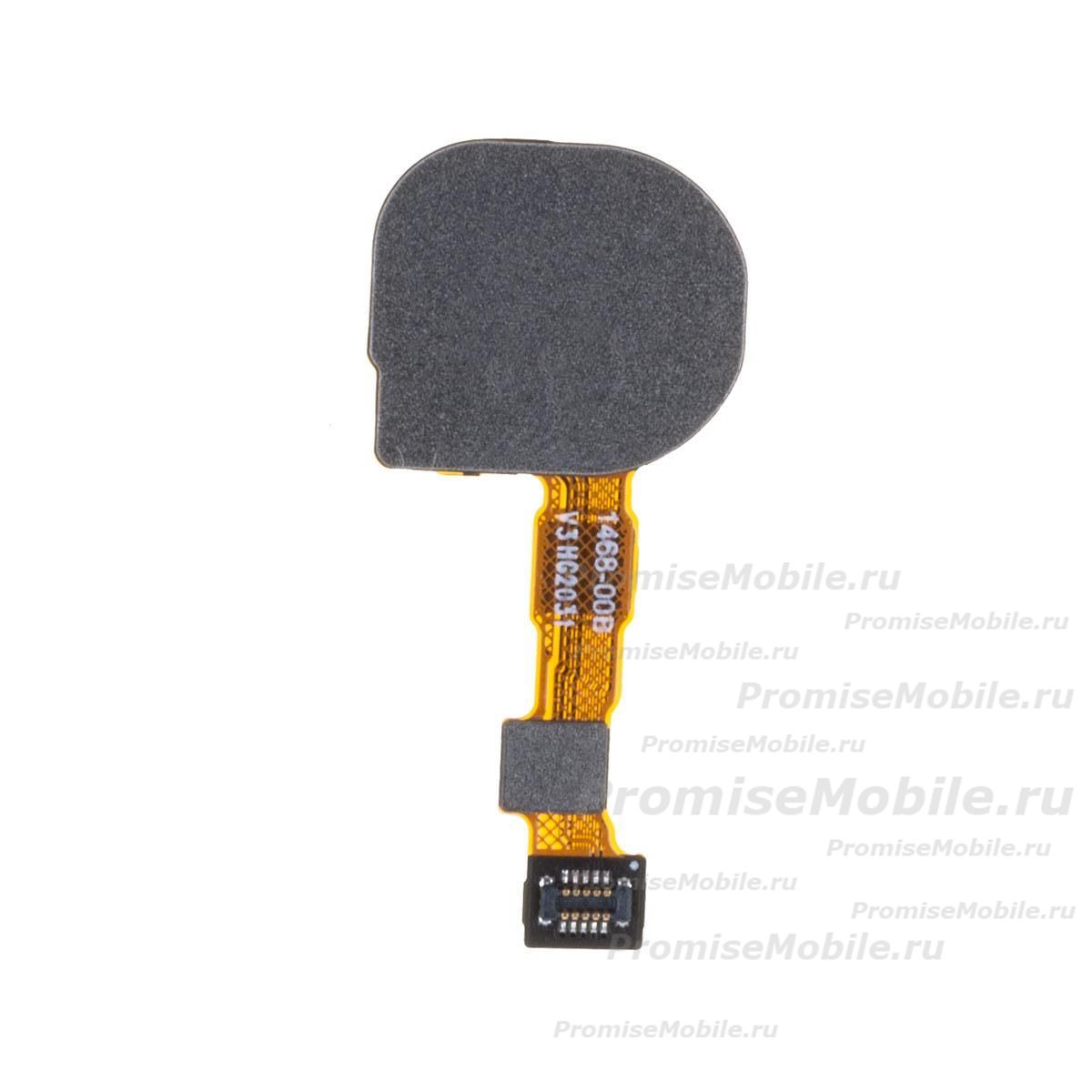 Шлейф для Samsung SM-M115F (Galaxy M11) на отпечаток пальца <синий> ― 