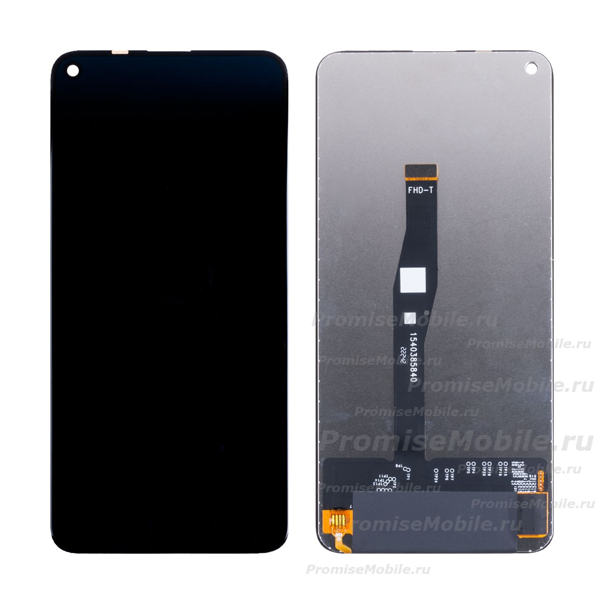 Дисплей для Huawei Nova 5T в сборе с тачскрином <черный> (лайт) ― 