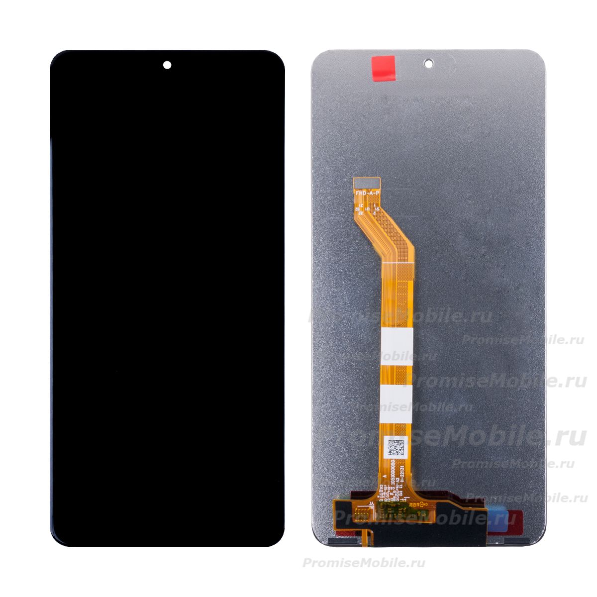 Дисплей для Honor X9 (ANY-LX1) в сборе с тачскрином <черный> (оригинал) ― 