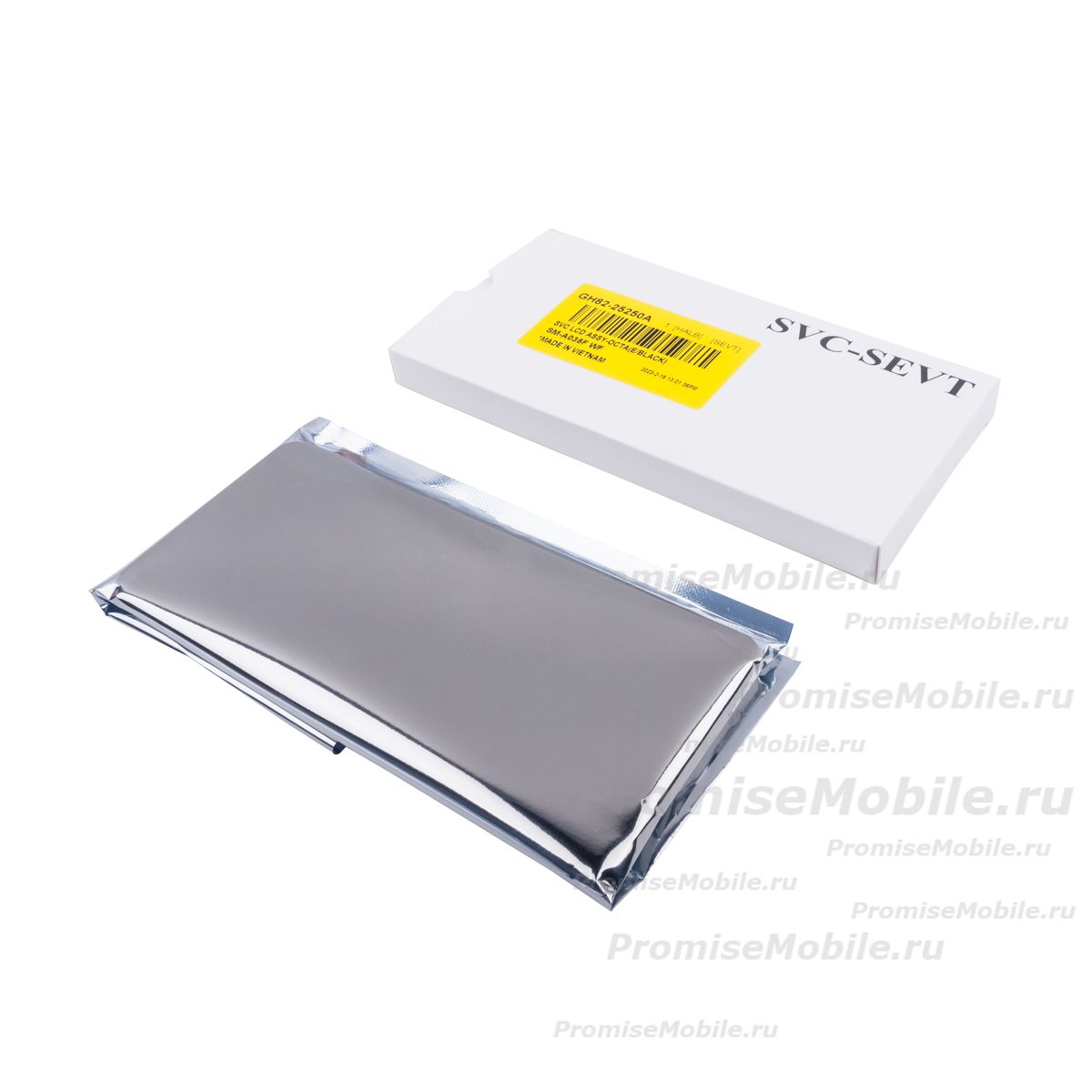 Дисплей для Samsung SM-A015F (Galaxy A01) модуль в сборе с тачскрином (широкий разъем шлейфа) <черный> (супер премиум) ― 