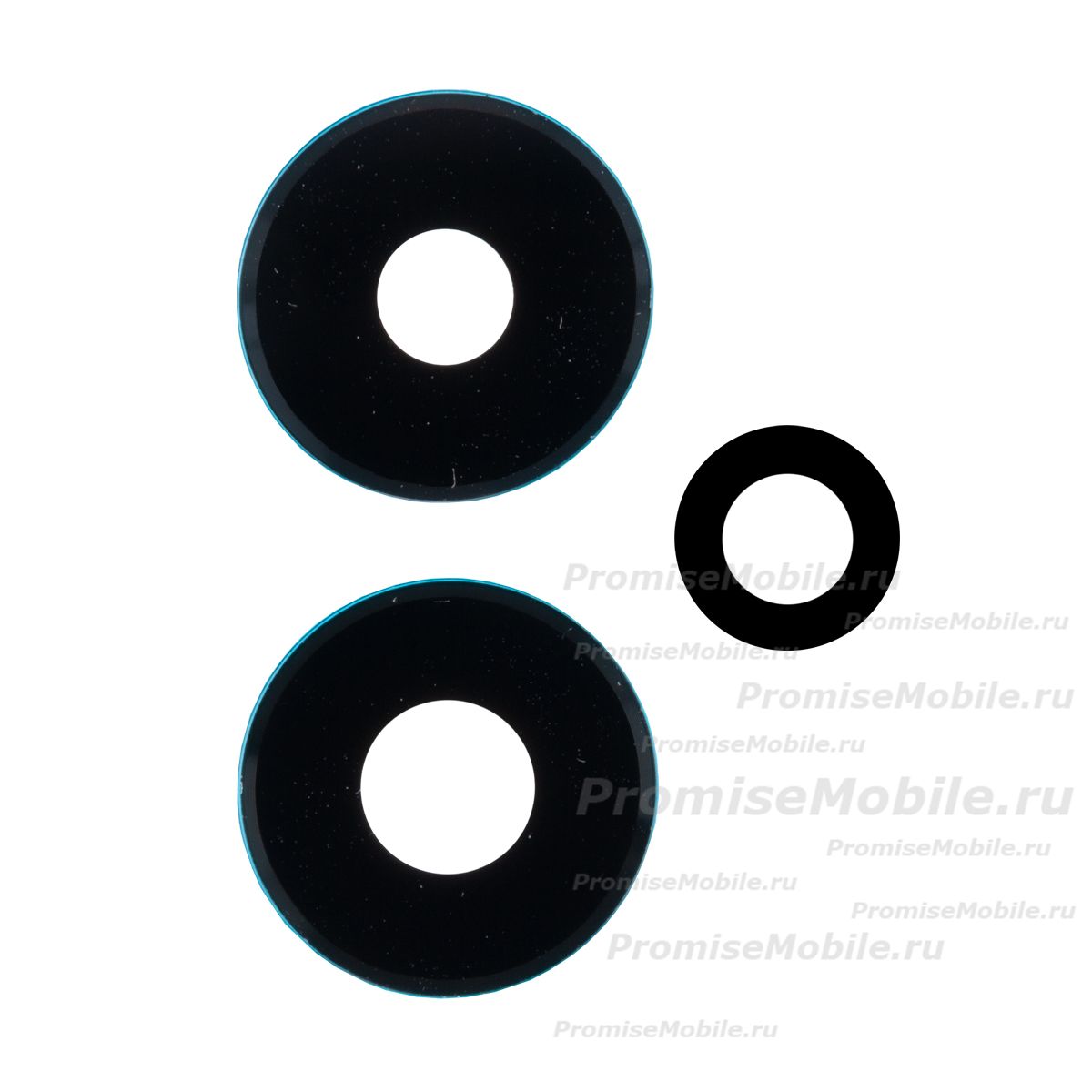 Стекло камеры для Xiaomi 23124RA7EO (комплект 3 шт.) <черный> ― 