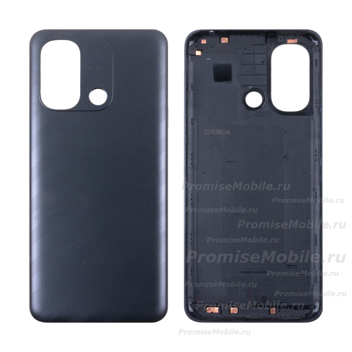 Задняя крышка для Xiaomi Redmi 12C <черный> ― 
